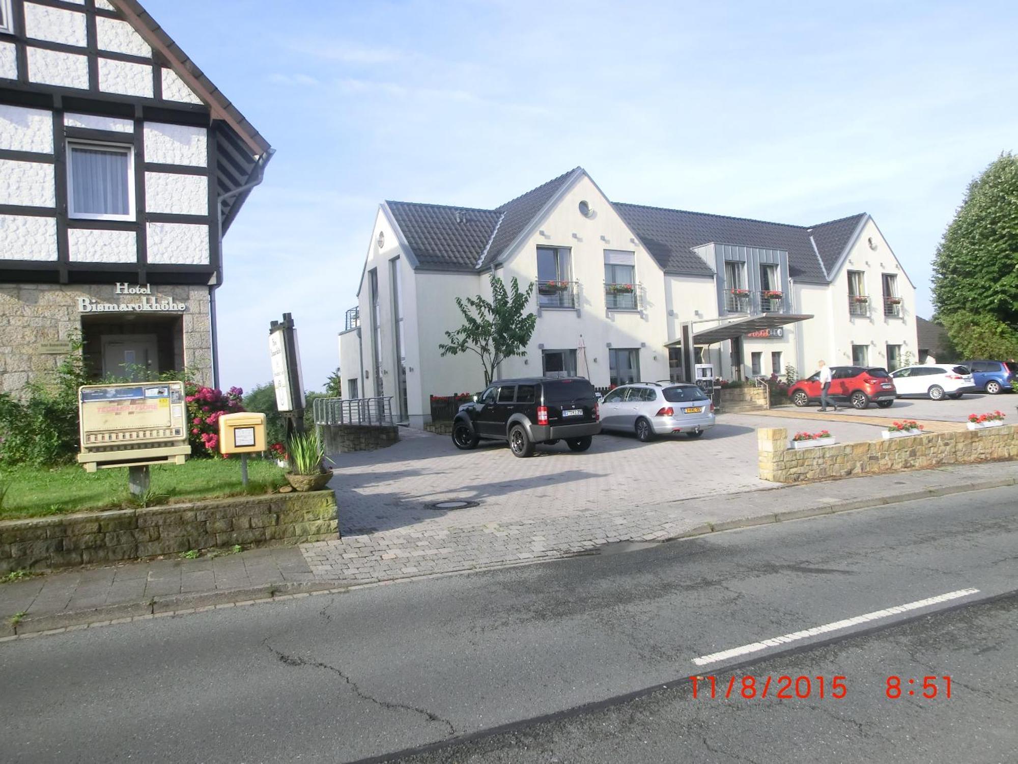 Hotel Bismarckhöhe Tecklenburg Exteriör bild